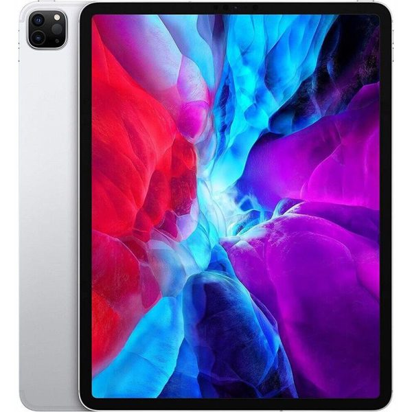 Apple Ipad Pro 4th Gen, 12.9 Inch, 256gb, Wifi + Unlocked All Carriers Silver Refurbished1