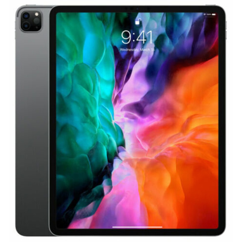 Apple Ipad Pro 4th Gen, 12.9 Inch, 256gb, Wifi + Unlocked All Carriers Silver Refurbished4