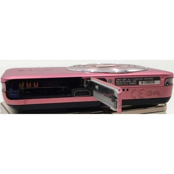 Sony Cyber Shot Dsc Wx30 Pink Digital Camera 16.2mp Compact 5x Zoom Japanese Refurbished4