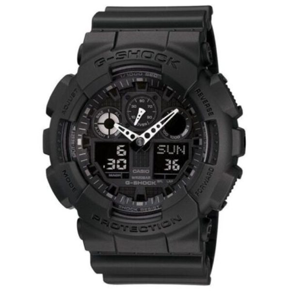 Casio G Shock Ga 2100 1a4er, G Shock Resin Black Digital Quartz Watch Refurbished