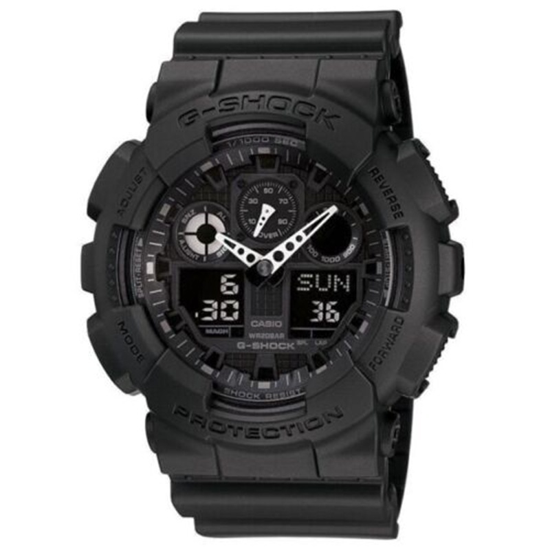 Casio G Shock Ga 2100 1a4er, G Shock Resin Black Digital Quartz Watch Refurbished