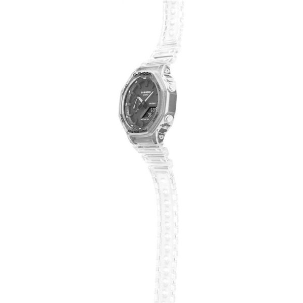 Casio G Shock Watch For Men Skeleton Series Water Resistant Ga 2100ske 7aer Refurbished3